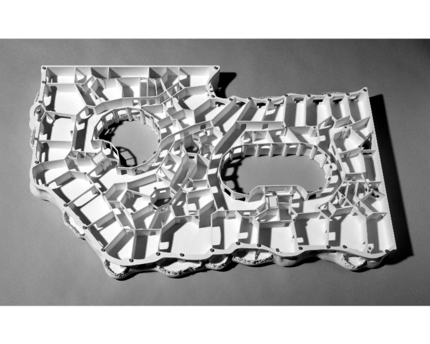 Maqueta de la planta libre de la Casa Milà «La Pedrera»