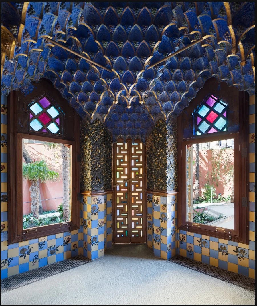 Casa Vicens: sala del fumador