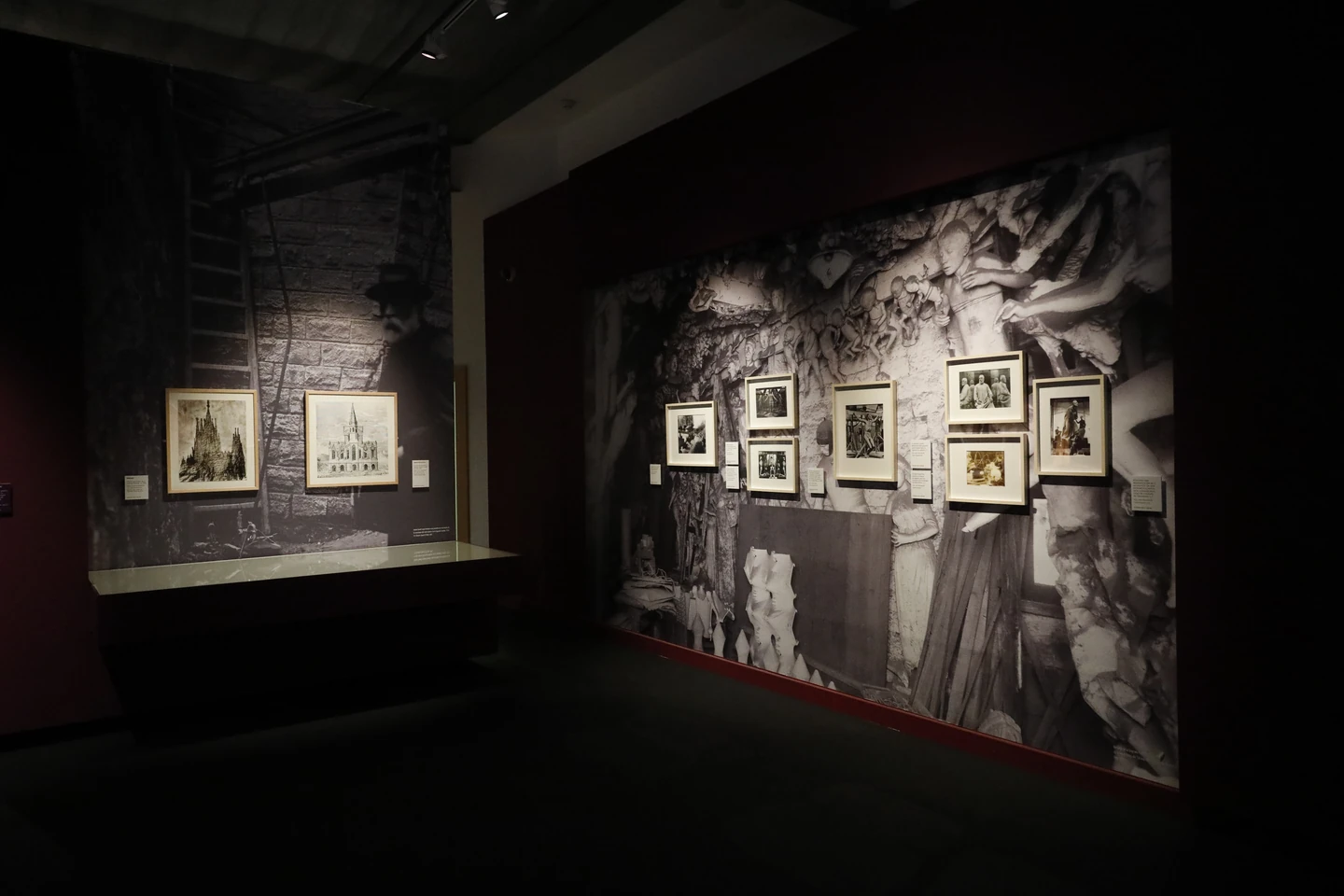 サグラダ・ファミリア聖堂の展示風景